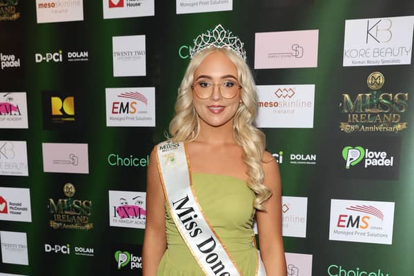 Miss Donegal Holli Quigley pictured at the launch of Miss Ireland 2026 at Twenty Two, Dublin
