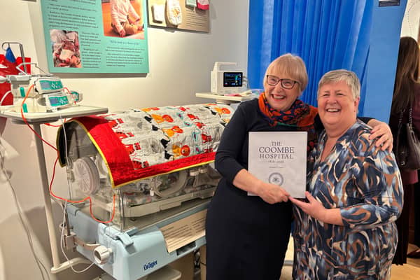 Ruth Cleary and Ann McIntyre at the Coombe Hospital