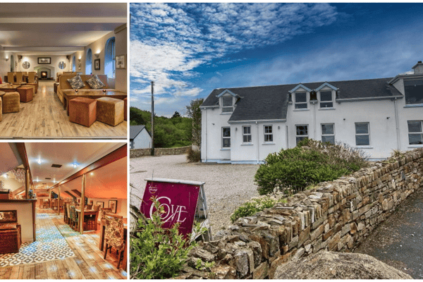 The Cove Restaurant near Dunfanaghy has been listed for sale