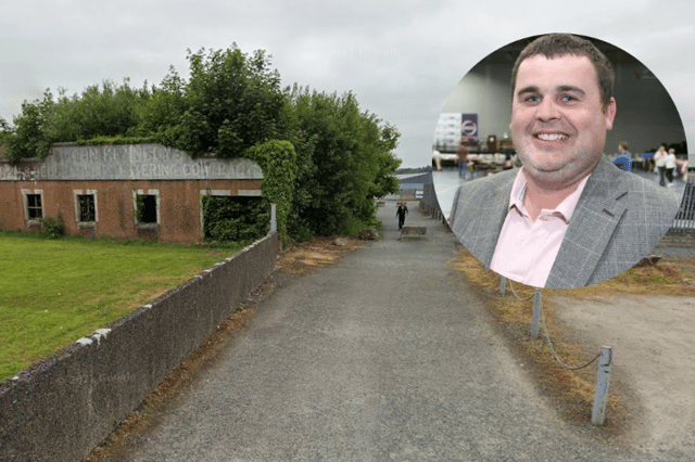 Location of proposed Stranorlar apartments which is supported by Cllr Martin Scanlon