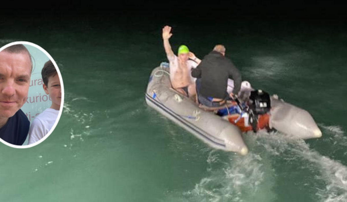 Lifford man Shane McCauley swims English Channel in under 12 hours