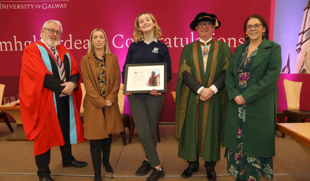 Donegal Junior Certificate students receive Special Irish Recognition