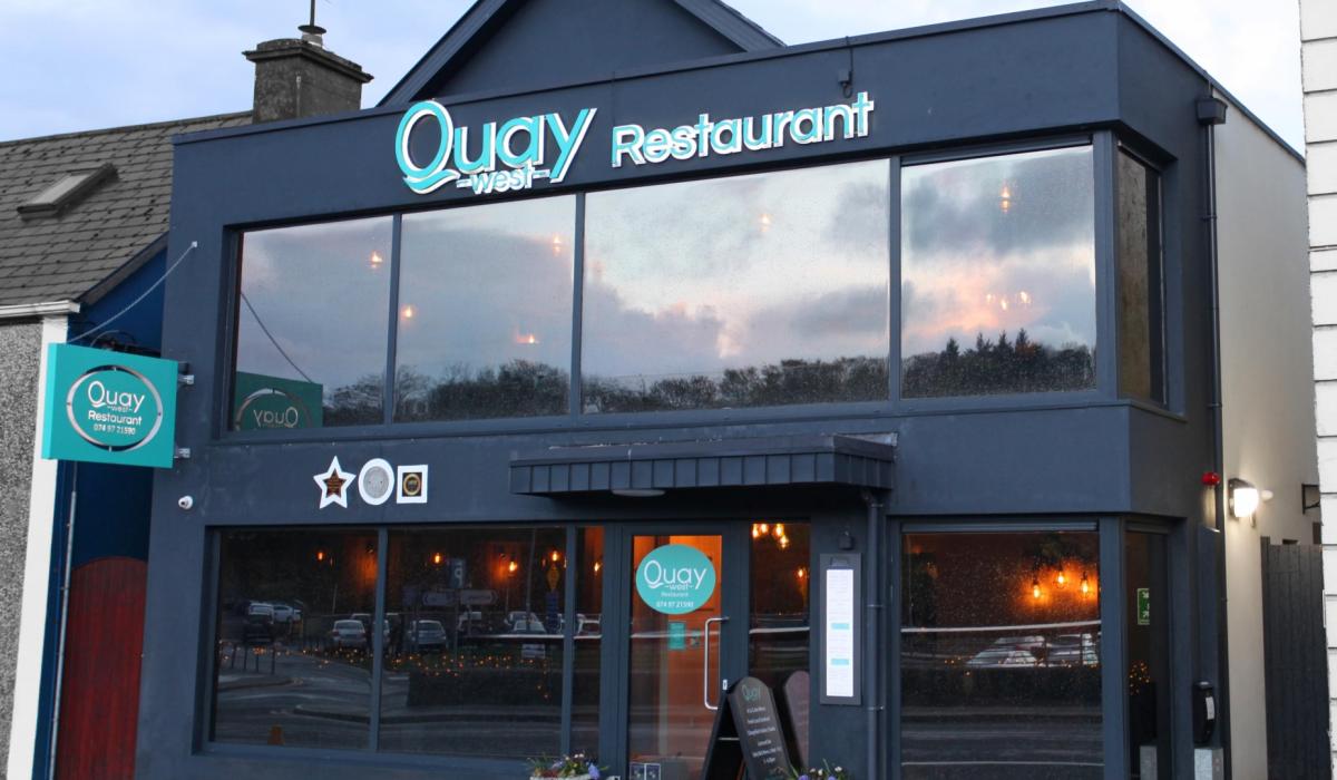 Quay West Restaurant Donegal Town makes 'top 20 seafood venues on the