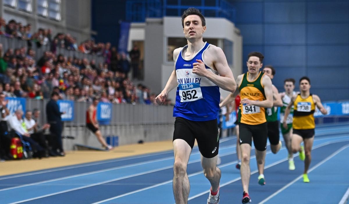 Mark English scorches to new Irish indoor 600m record in Dublin