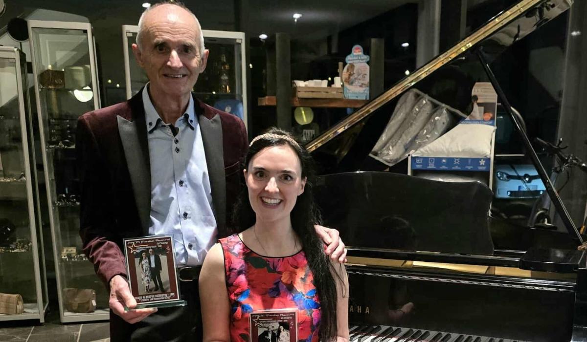 Buncrana father and daughter musical duo honoured at awards ceremony in Holland