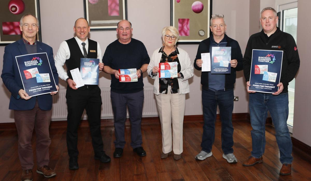 Gift voucher scheme for more than 100 Buncrana businesses launched