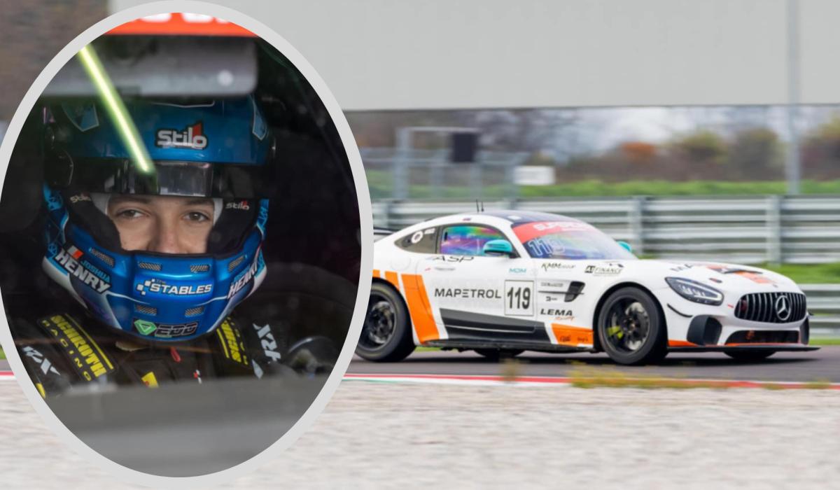 Donegal driver Joshua Henry earns first test in GT4 car in Italy