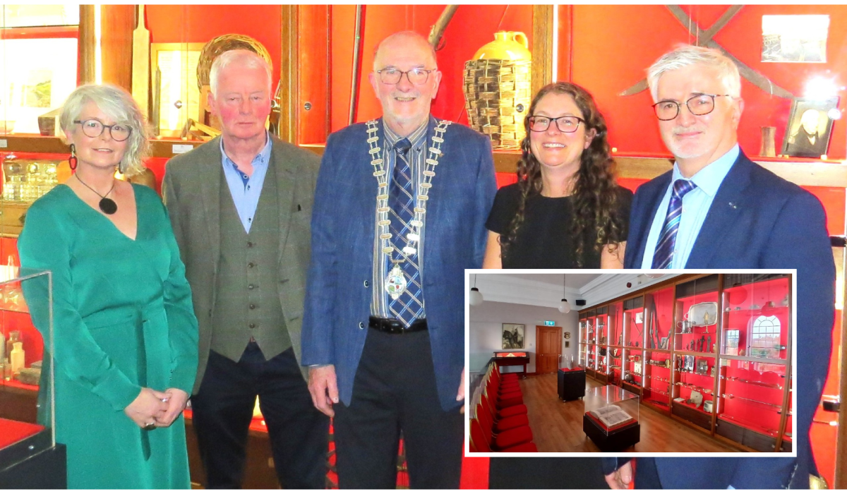 Donegal Historical Society formally opens new public display