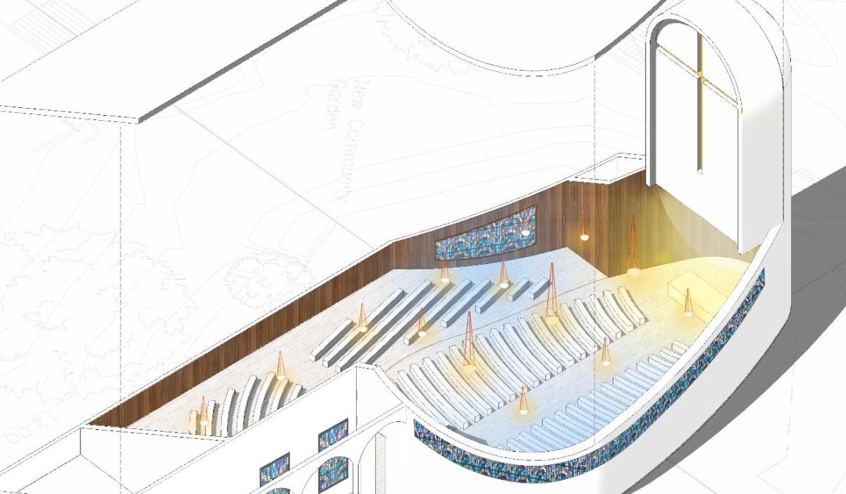 MacGabhann Architects reveal plans for Teach Pobail Mhuire following fire