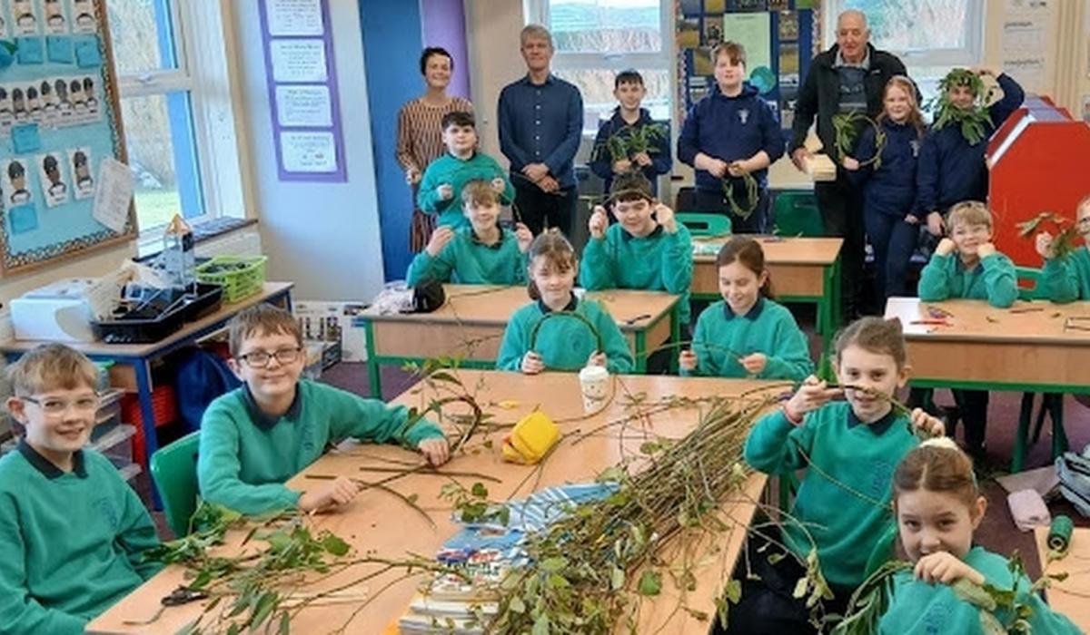 Carn's Donagh NS buzzing over new biodiversity project for school grounds
