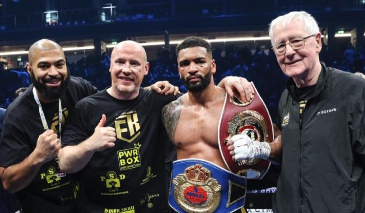 Special night as west Donegal father and son share corner in title win in Germany