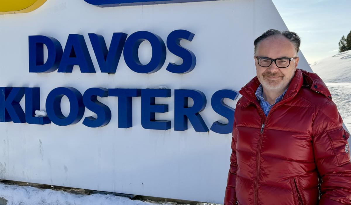 Donegal entrepreneur unveils AI-powered chief artificial officer at Davos