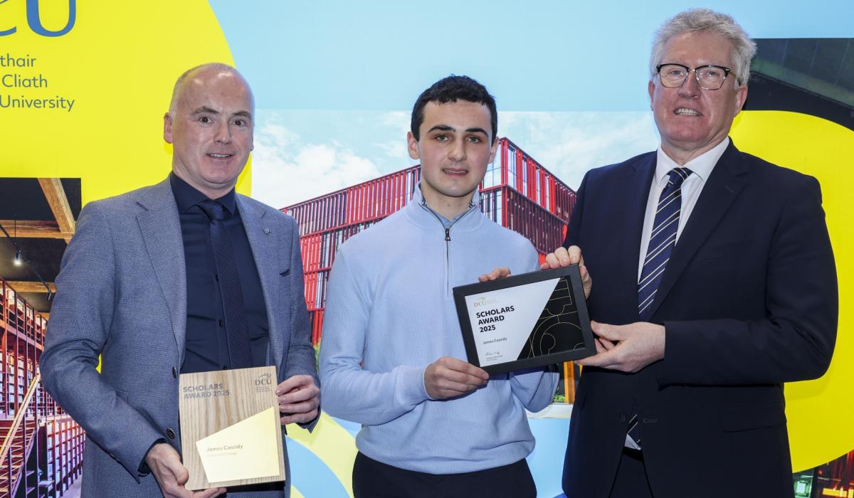St Eunan's College student wins DCU Scholar Award for academic achievement
