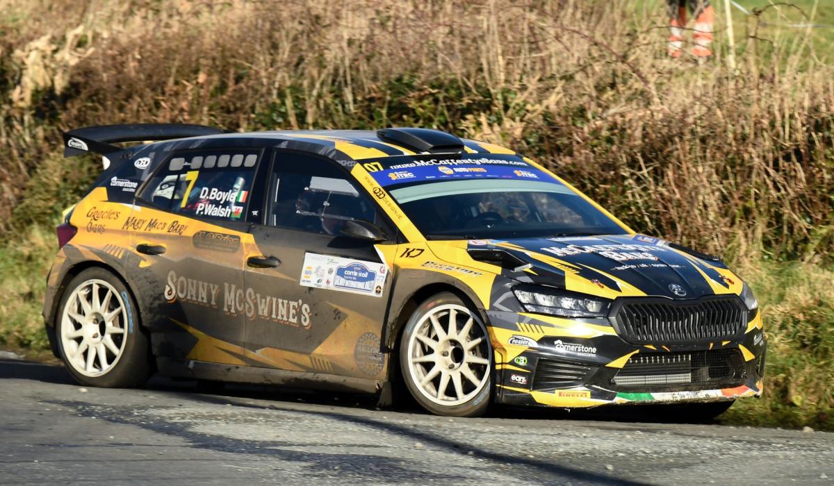 Plenty of Donegal interest as Callum Devine wins Galway International Rally