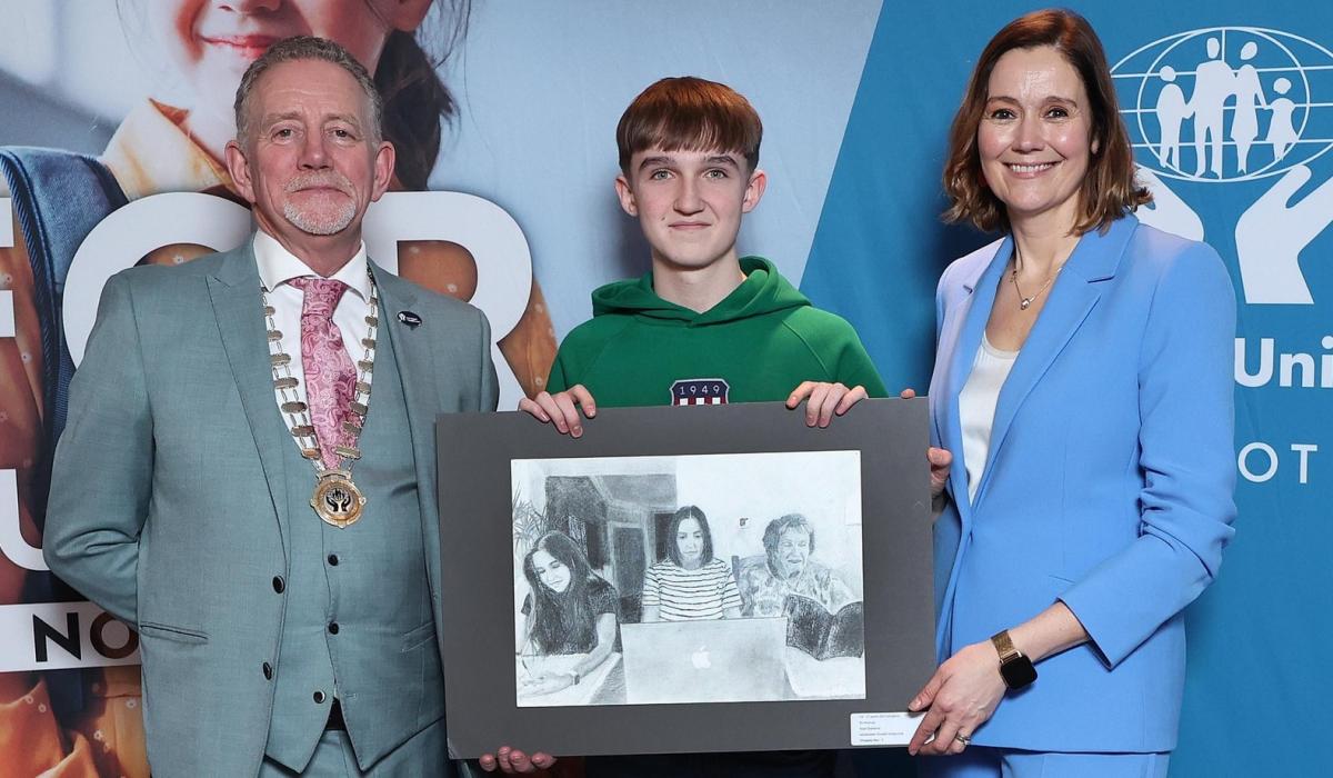 National honour for talented young Buncrana student in Credit Union Art Competition