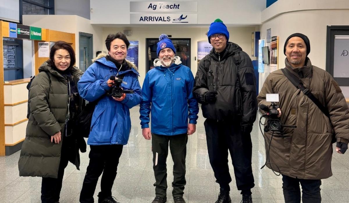 Donegal Airport to be showcased to over 10 million viewers on Japanese TV