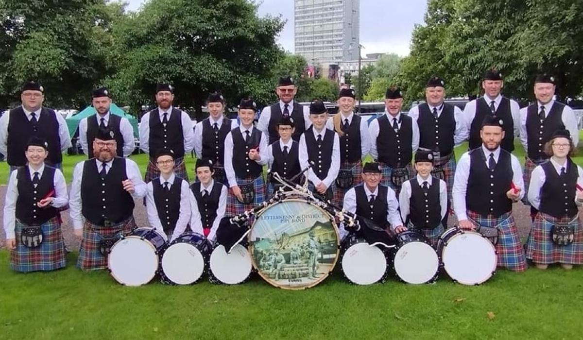 Letterkenny Pipe Band set for Spain and home for St Patrick’s Day Parades