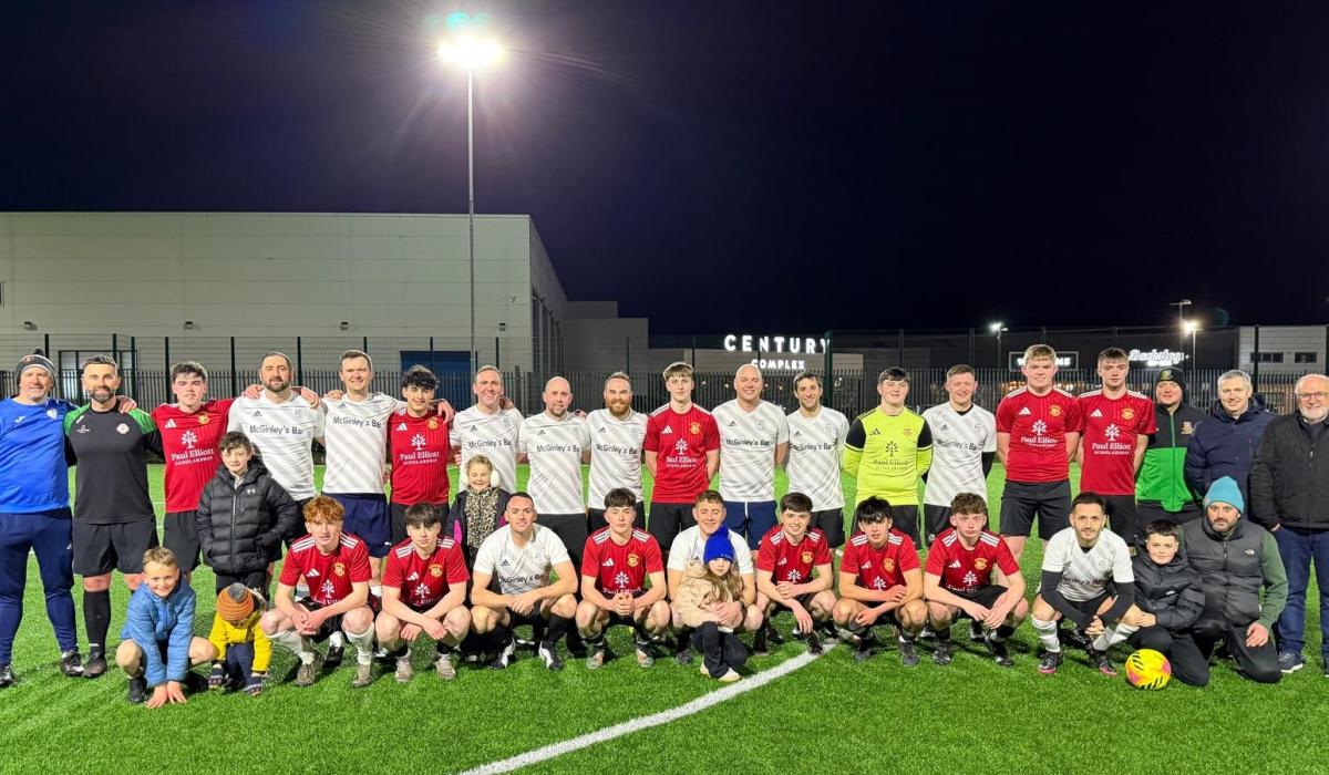 In pictures: St Eunan's 2005 All-Ireland champs come out on top in charity reunion