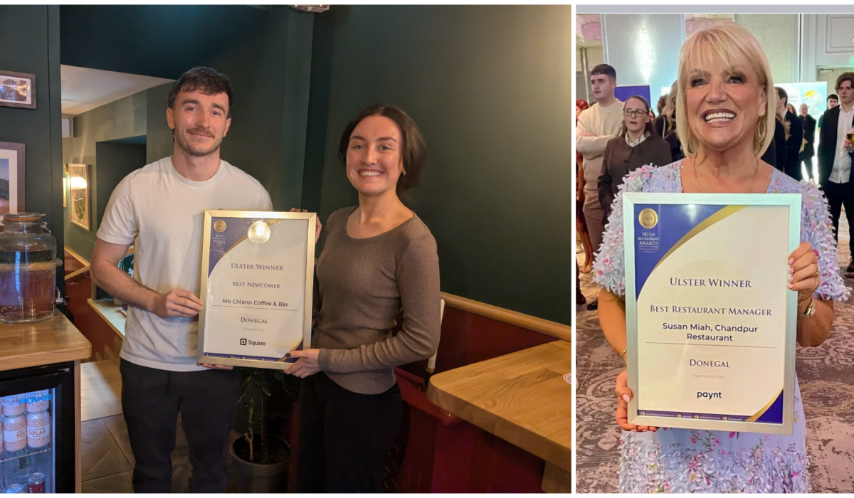 Donegal winners express delight as county’s Irish Restaurant Awards announced