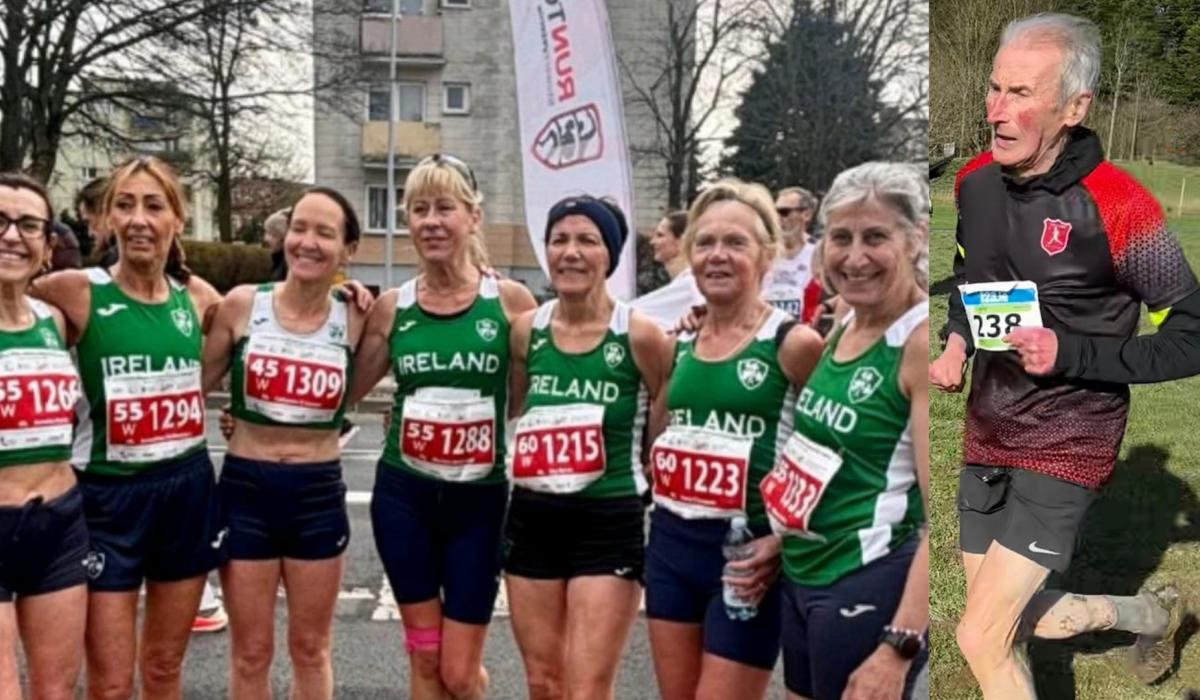 European Masters medals for Kay Byrne and Martin Kerr