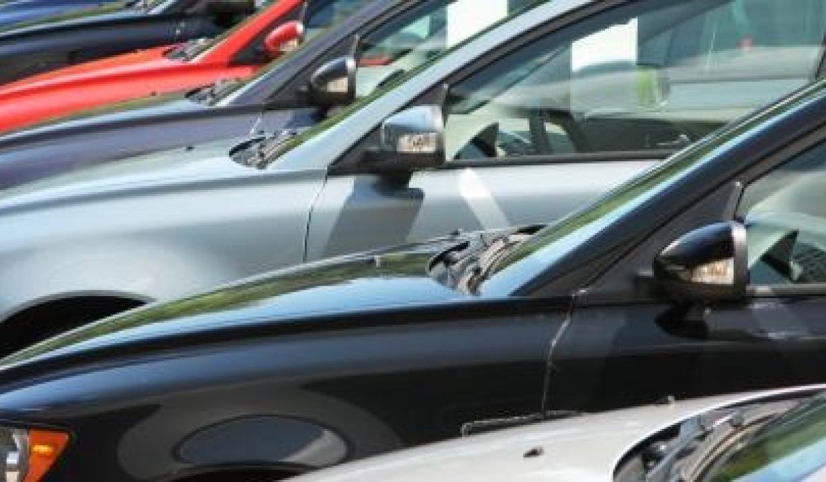 School and church parking spaces blocked by vehicles for sale in Donegal