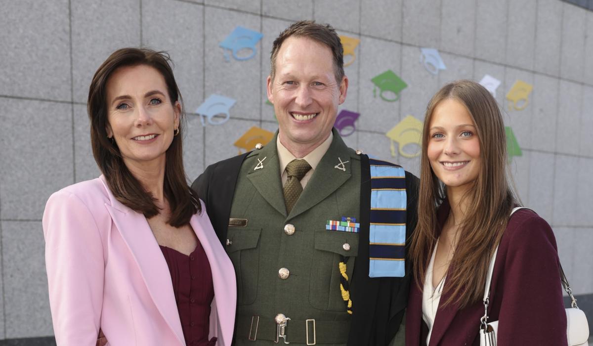 Donegal sergeant among those at Dublin City University's Spring Graduation Ceremony
