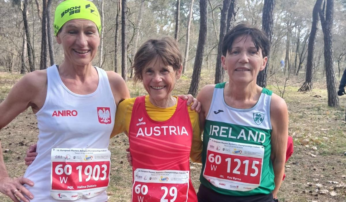 Cross country silver for Kay Byrne and team bronze at European Masters