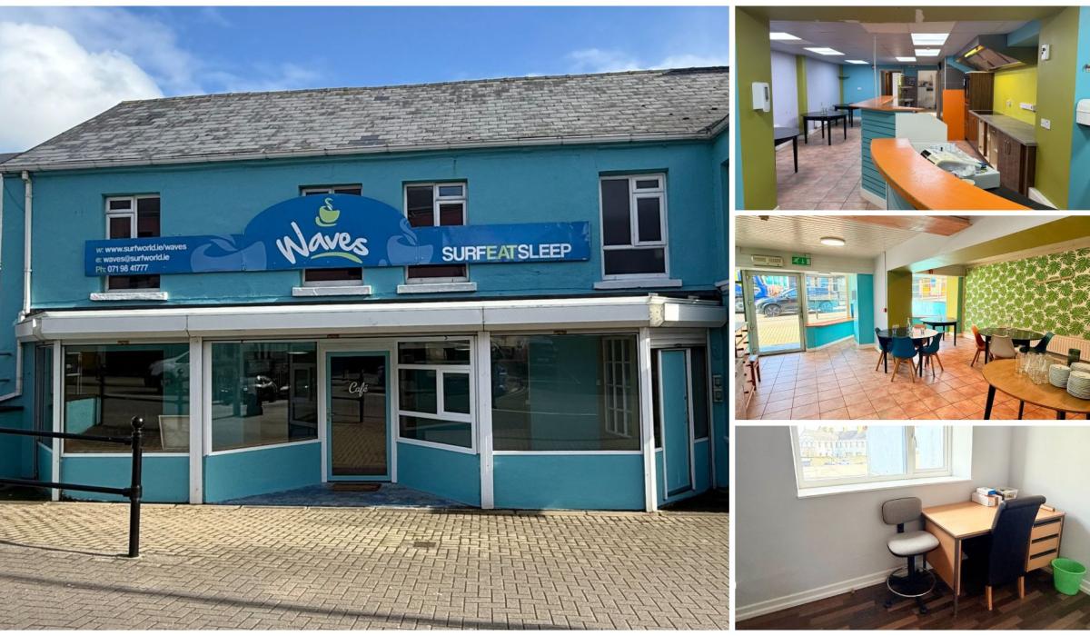 Former Bundoran restaurant/cafe placed for sale offering 'prime' opportunity