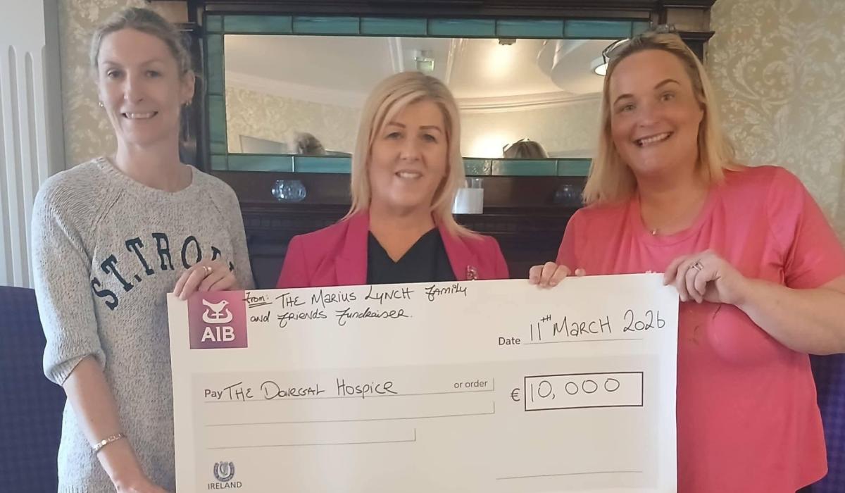 Fundraiser in memory of Donegal man raises €10,000 for the Donegal Hospice