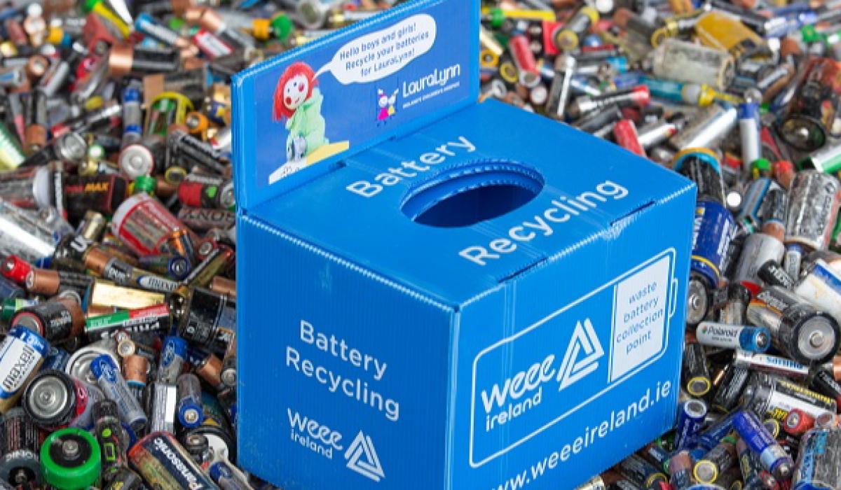 Donegal Battery recycling at 14 AA batteries per person but still not