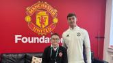 Michael Langan proving a 'big hit' at Rosses CS with Manchester United Foundation