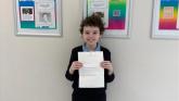 Glenties student delighted to receive letter from President Michael D Higgins