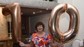 In pictures: Lorraine Hill celebrates her 70th birthday in The Plaza in Buncrana