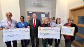 Man who completed Camino in memory of wife fundraised for Donegal Hospice and LUH