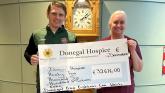 Donegal Firefighters Association presents cheque worth €32,616 to Donegal Hospice