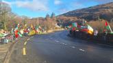 West Donegal solidarity protest backs hunger strikers in the UK