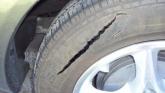 Tyres slashed of parked vehicle in east Donegal