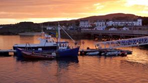 Week of spectacular sunsets in Donegal