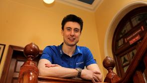 Olympian Mark English encourages young people to volunteer
