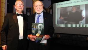 Warm welcome in Ramelton for Nobel Prize winner