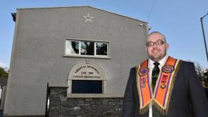 Orange hall rises from the ashes two years after arson attack