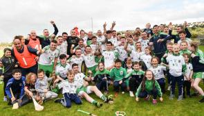 White the two goal hero for Sean MacCumhaill's