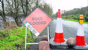 Raphoe roads hit by Christmas Day floods