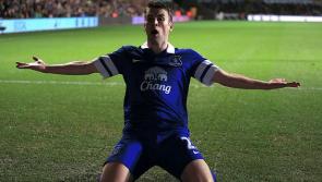 Seamus Coleman nets late equaliser for Everton