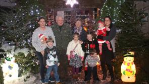 Santa takes a quick trip to Donegal as he visits the village of Inver