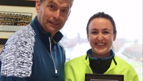 Lee Breslin first home in Ard an R&aacute;tha Boxing Day 5k 