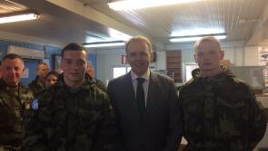Donegal TD urges young people to consider career in the Defence Forces  as he meets troops in Lebanon