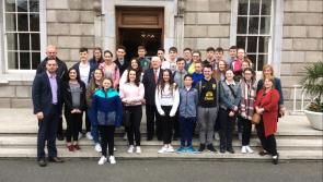 Special Dáil welcome for Donegal's Arranmore Island students