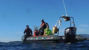 Donegal divers prepare to snorkel to Tory