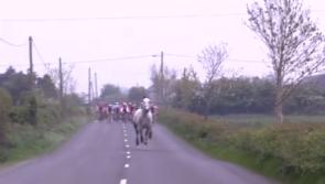 WATCH: Cyclists get extra horsepower in Donegal race
